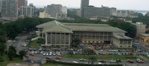 Le palais de justice du Plateau à Abidjan